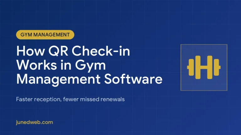 How QR Check-in Works in Gym Management Software