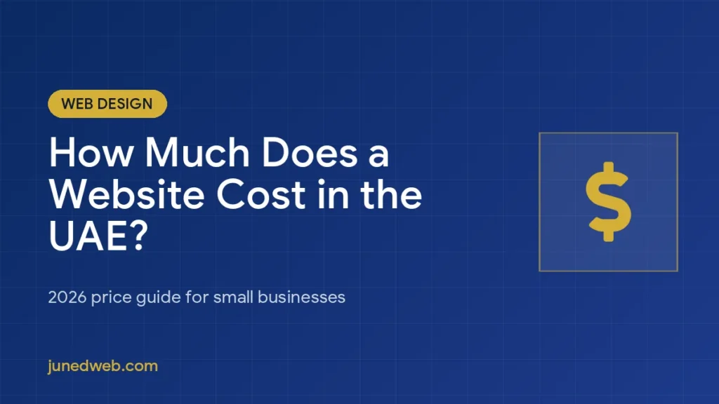 How Much Does a Website Cost in the UAE? (2026 Price Guide)